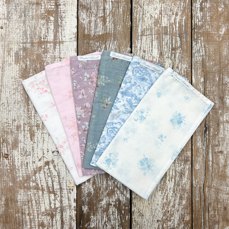 Rachel Ashwell® Signature Faded Floral Voile Napkins - Set of 6 - Spring 2023