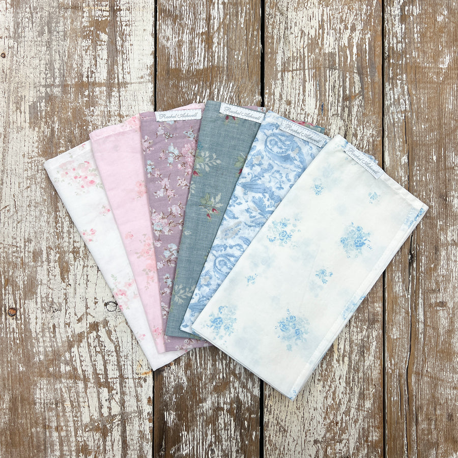 Rachel Ashwell® Signature Faded Floral Voile Napkins - Set of 6 - Spring 2023