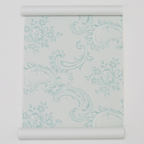 Rachel Ashwell Wallpaper - Boudoir Beauty Blue