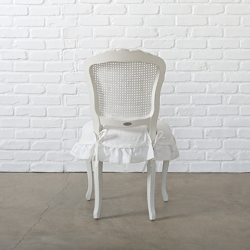 Darcy Armless Chair Oyster Linen Seat Slip