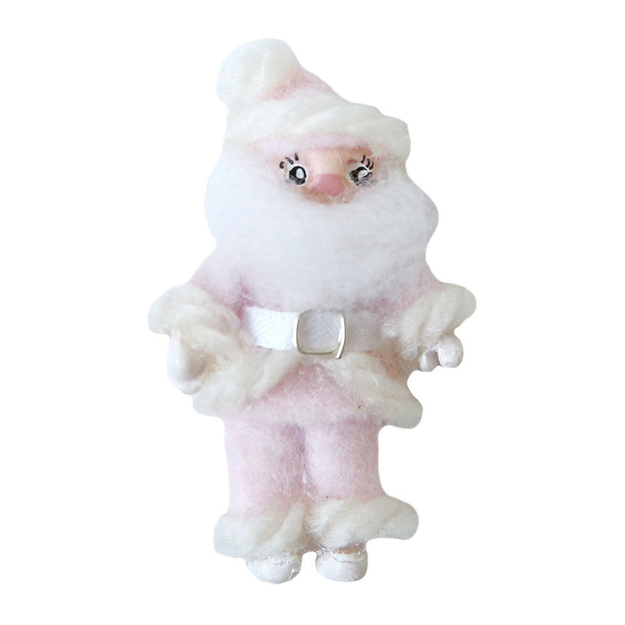 Dollhouse Furniture - Tiny Pink Santa