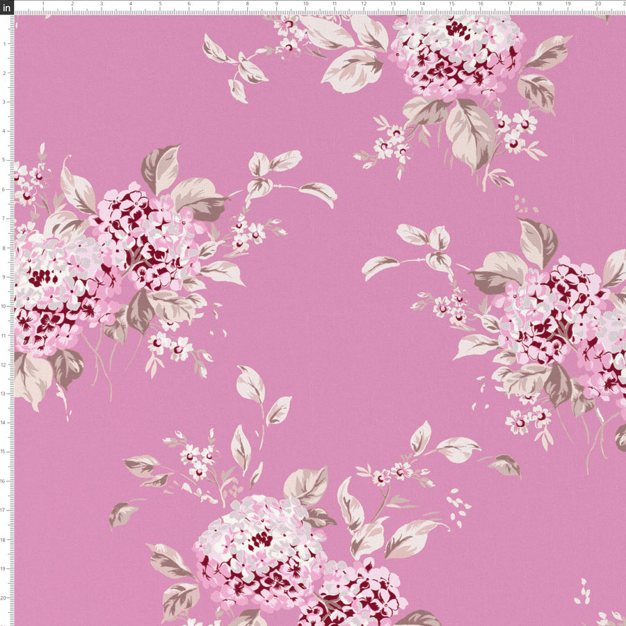 Berry Bloom Hot Pink Pillow