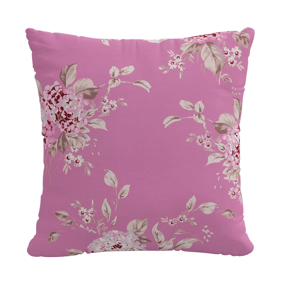 Berry Bloom Hot Pink Pillow