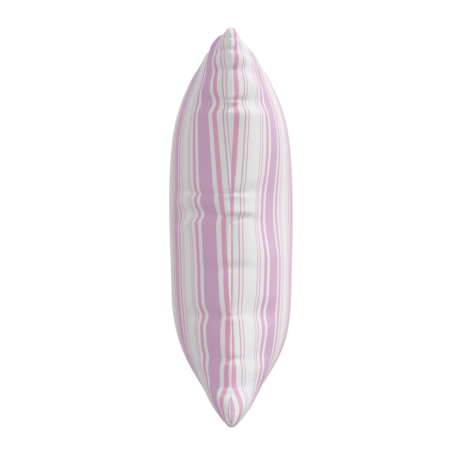 Brolly Stripe Pink Pillow