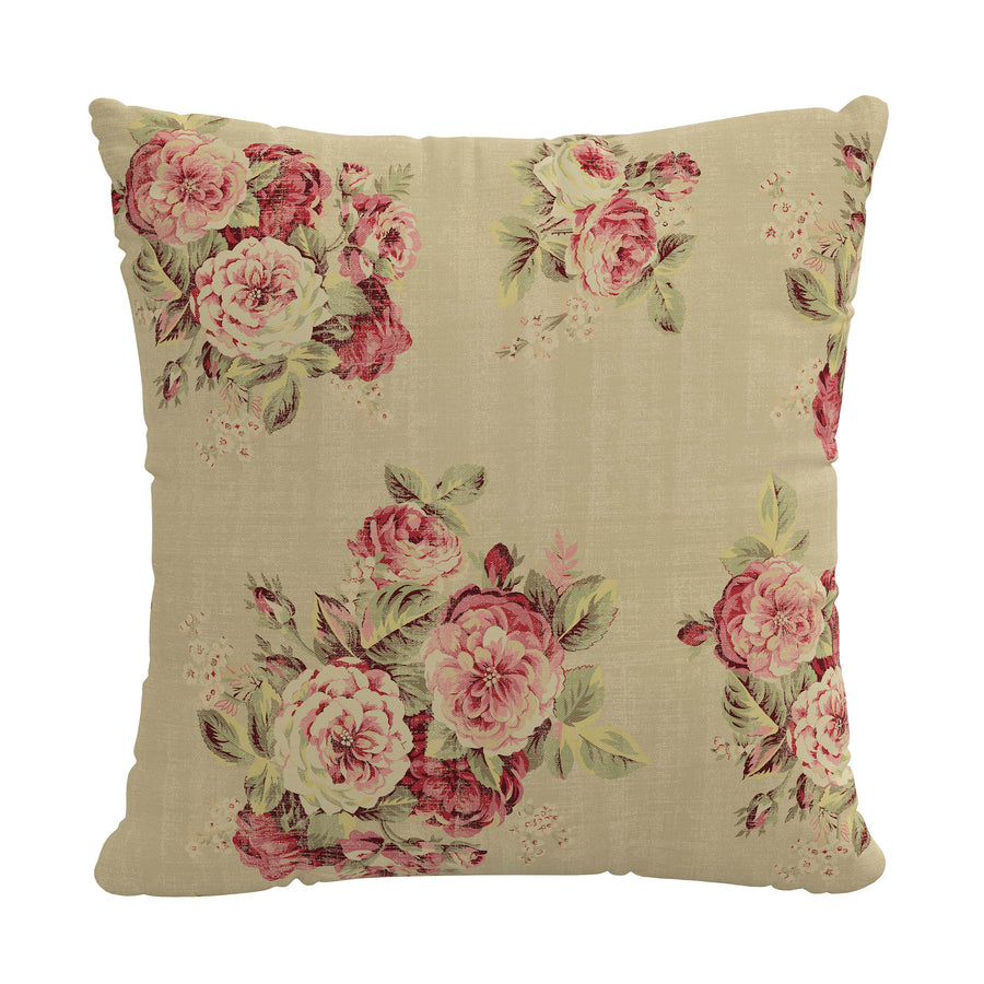 Manor Floral Sage Pillow