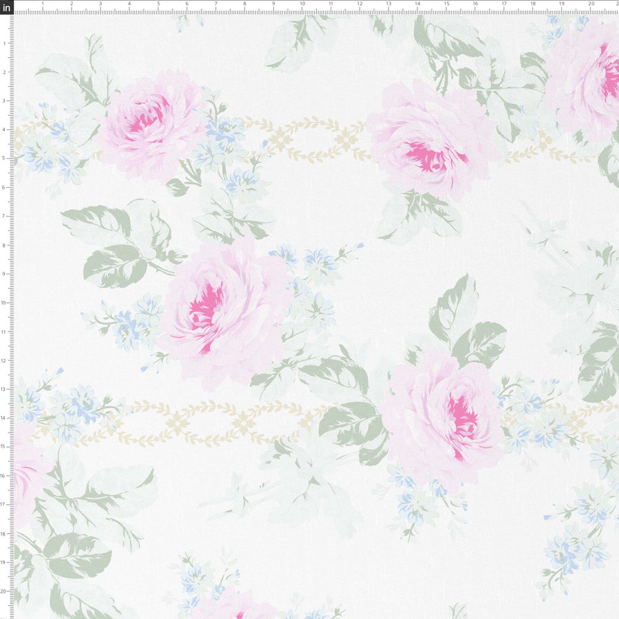 Royal Bouquet Pink Pillow
