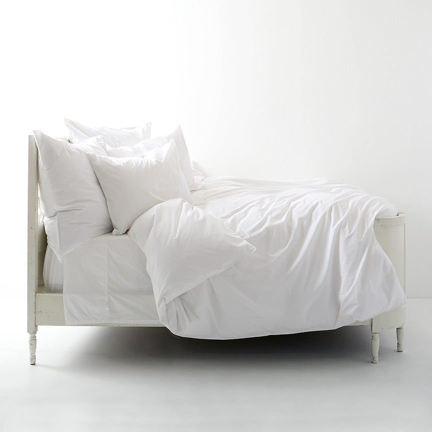 White Ruffled Bedding: Sheets, Pillowcases, & More – Rachel