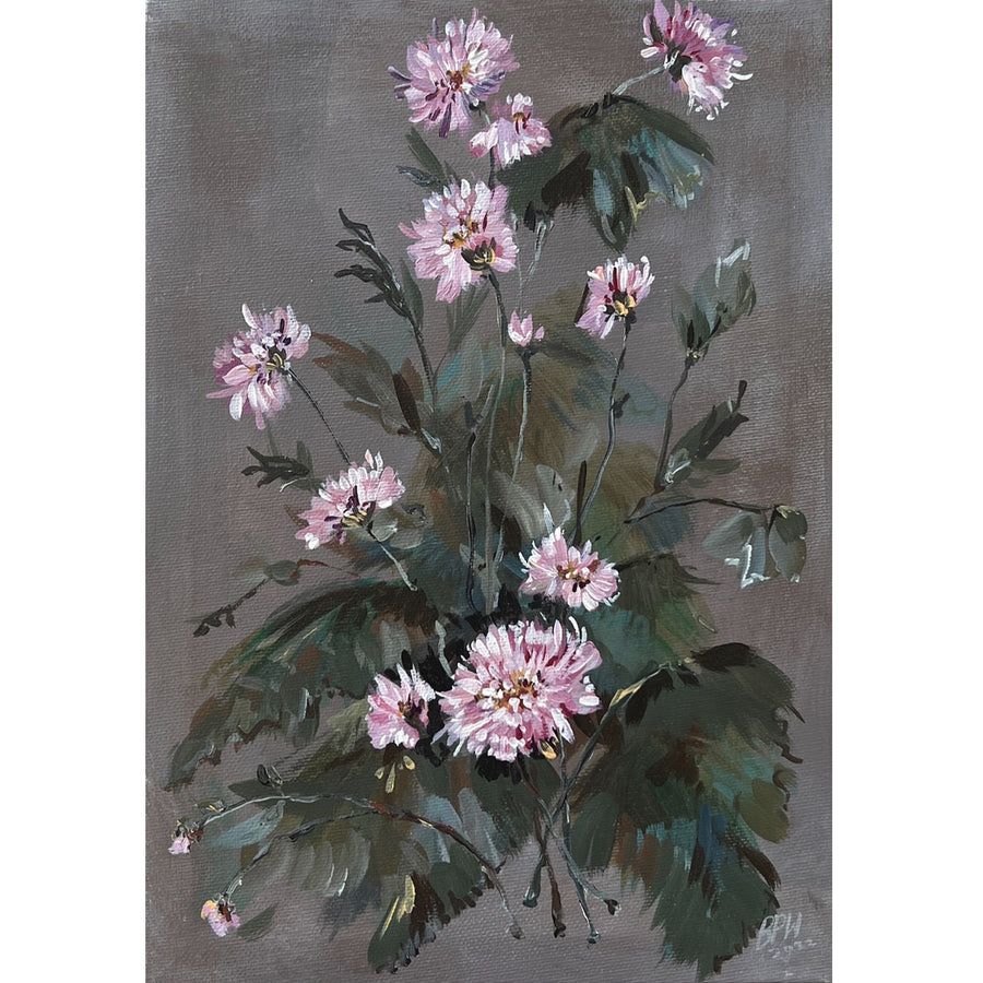 Ben Peck Whiston Original Painting - Medium Floral Painting Collection Fall 2022