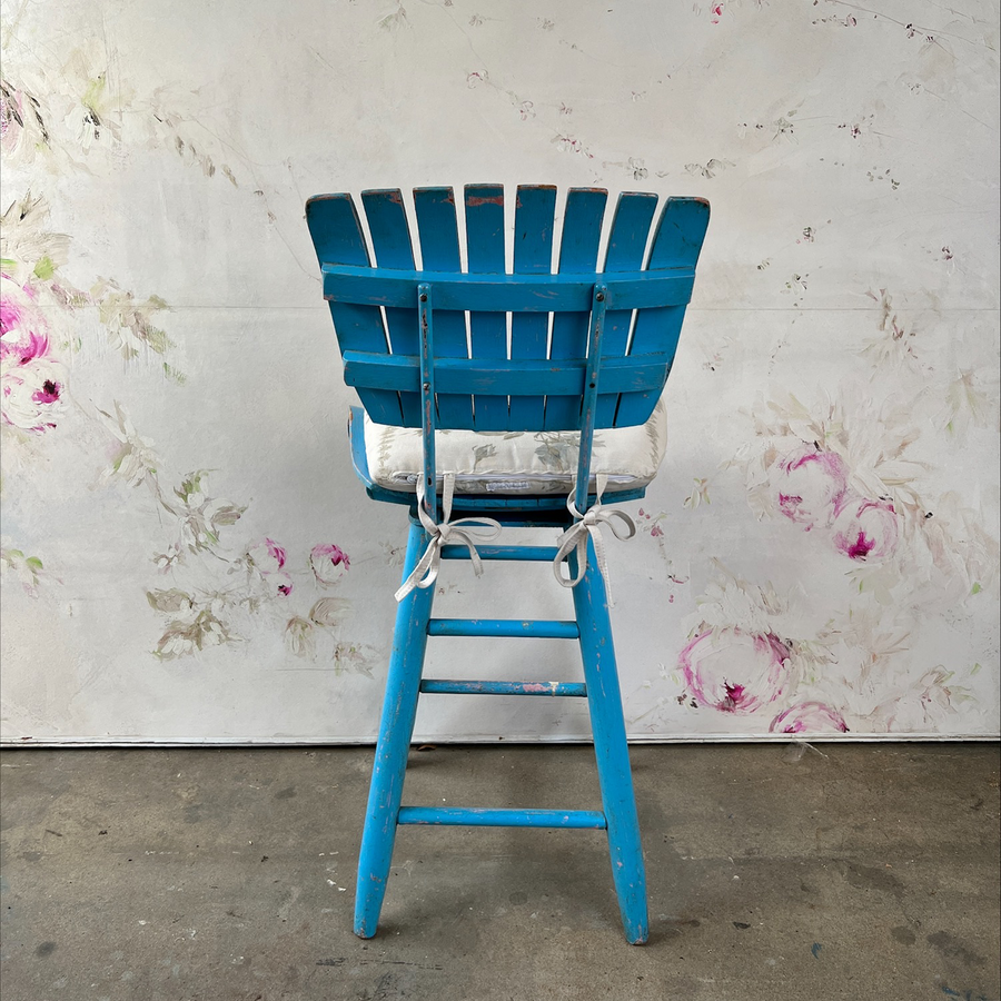 Vintage Blue Counter Chair - Style#TX20-057